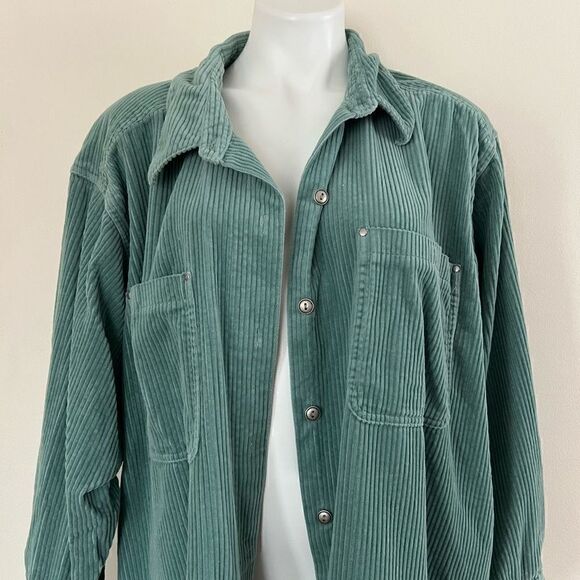 Roaman’s Blue Corduroy Jacket 2X - Picture 8 of 10